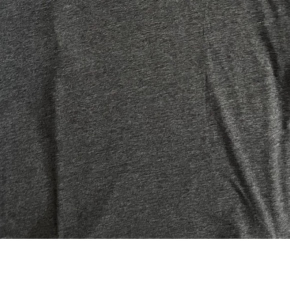 ADIDAS Women’s Dark Gray Heather Logo Shiny Foil Muscle Tank New With Tags - Picture 7 of 7